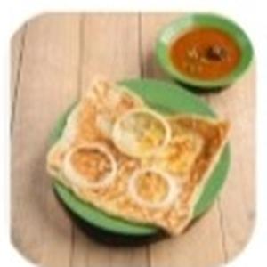 Cheese Egg Onion Prata