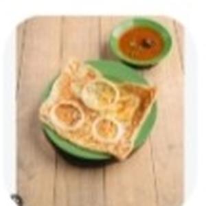 Cheese Onion Prata